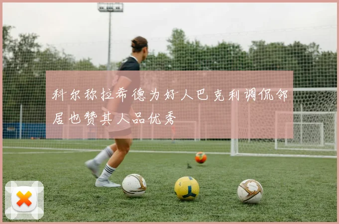 科尔称拉希德为好人巴克利调侃邻居也赞其人品优秀